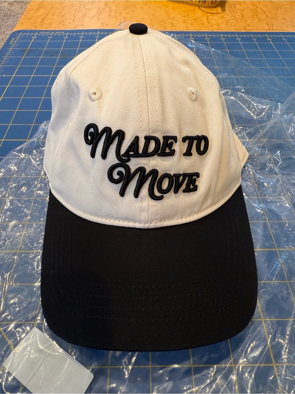 Bandolier Made to Move Two-Tone Baseball Cap - White/Black